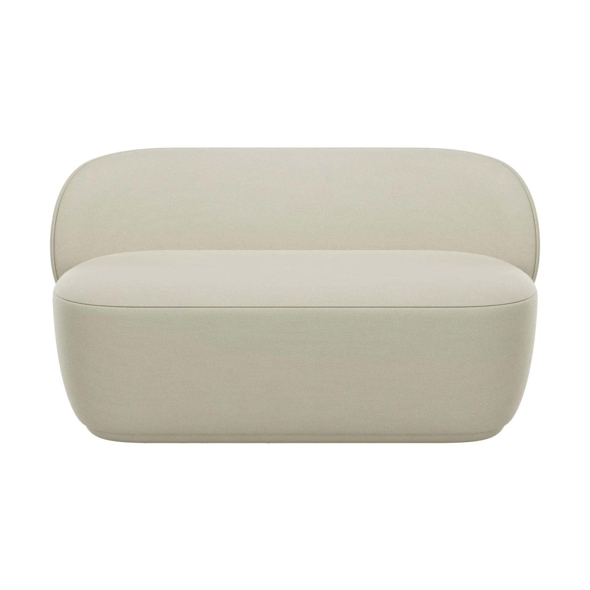 Kuon sofa 2-seter, Boucla beige blomus