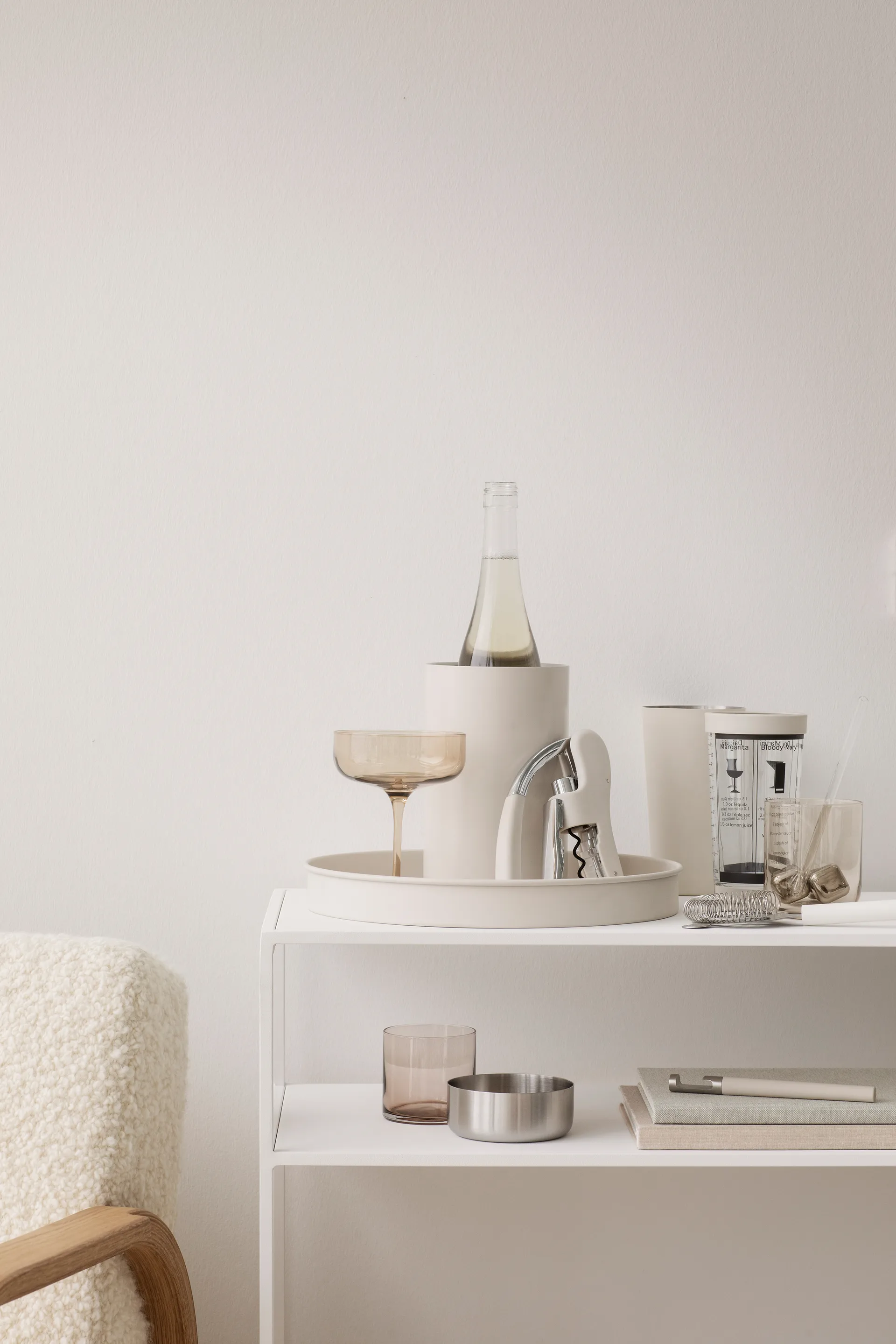 Leverman Pro korkopptrekker med folieskjærer, Moonbeam blomus