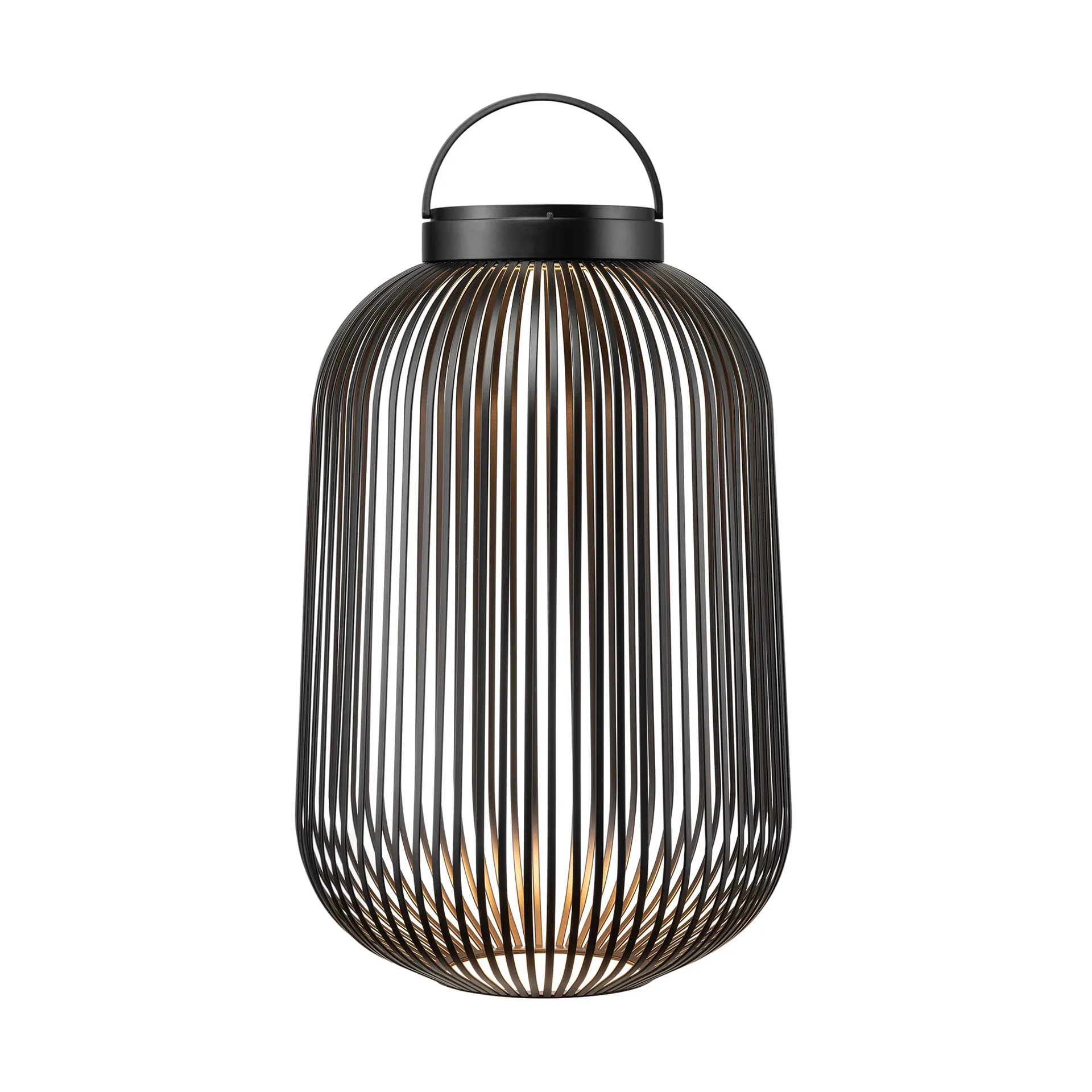 Lito LED-Lampe L, Svart blomus