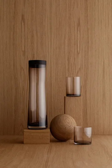 Mera glass 22 cl 2-pakning - Coffee - blomus