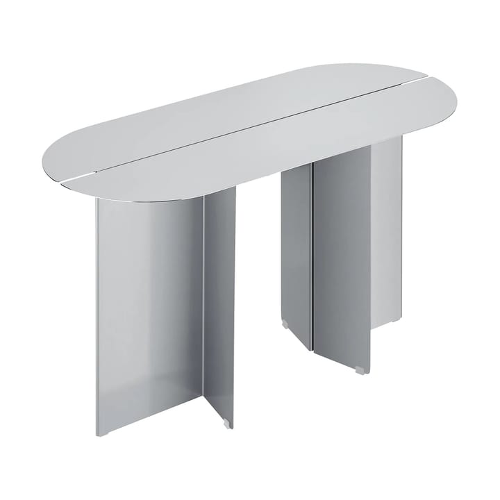 ORU benk 80x45 cm, Matt rustfritt stål blomus