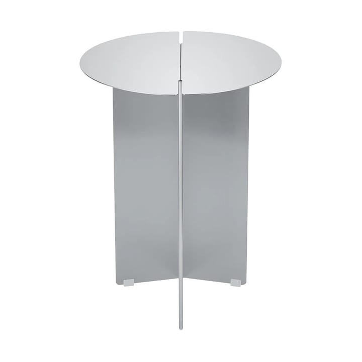 ORU sidebord S Ø35 cm, Matt rustfritt stål blomus