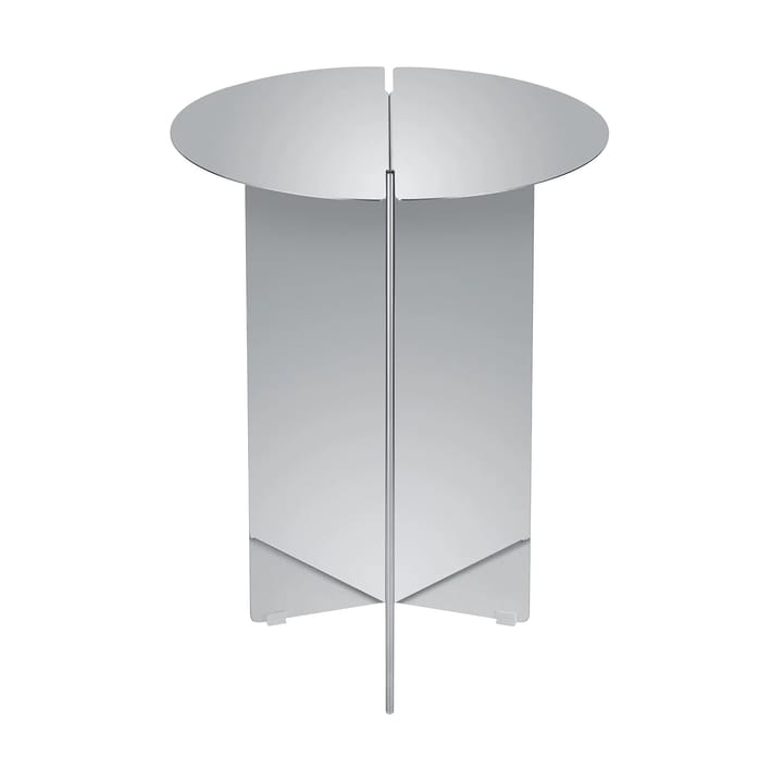 ORU sidebord S Ø35 cm, Polert rustfritt stål blomus