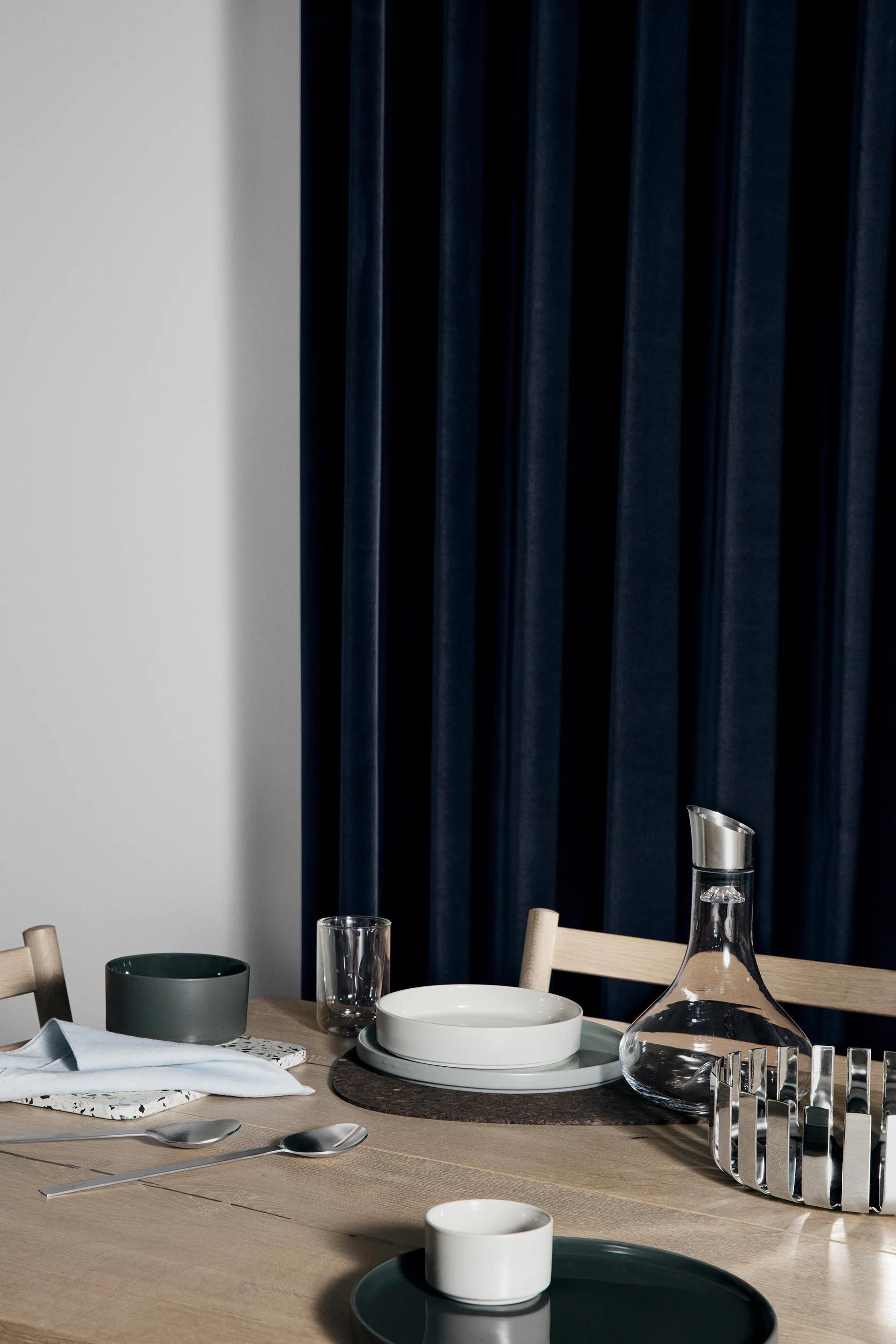 Pilar dyp tallerken Ø20 cm, Moonbeam blomus