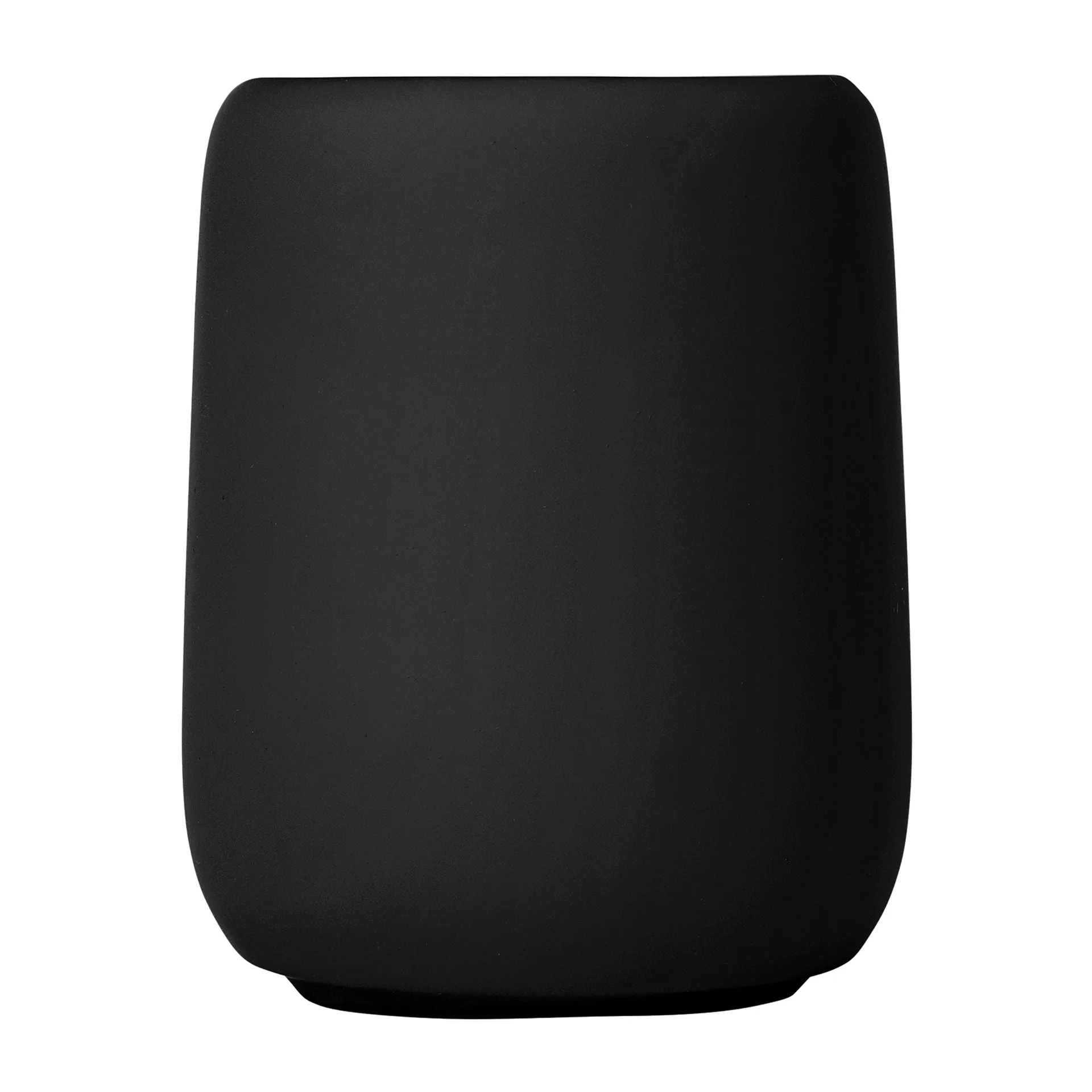 Sono tannbørstekopp 30 cl, Svart blomus