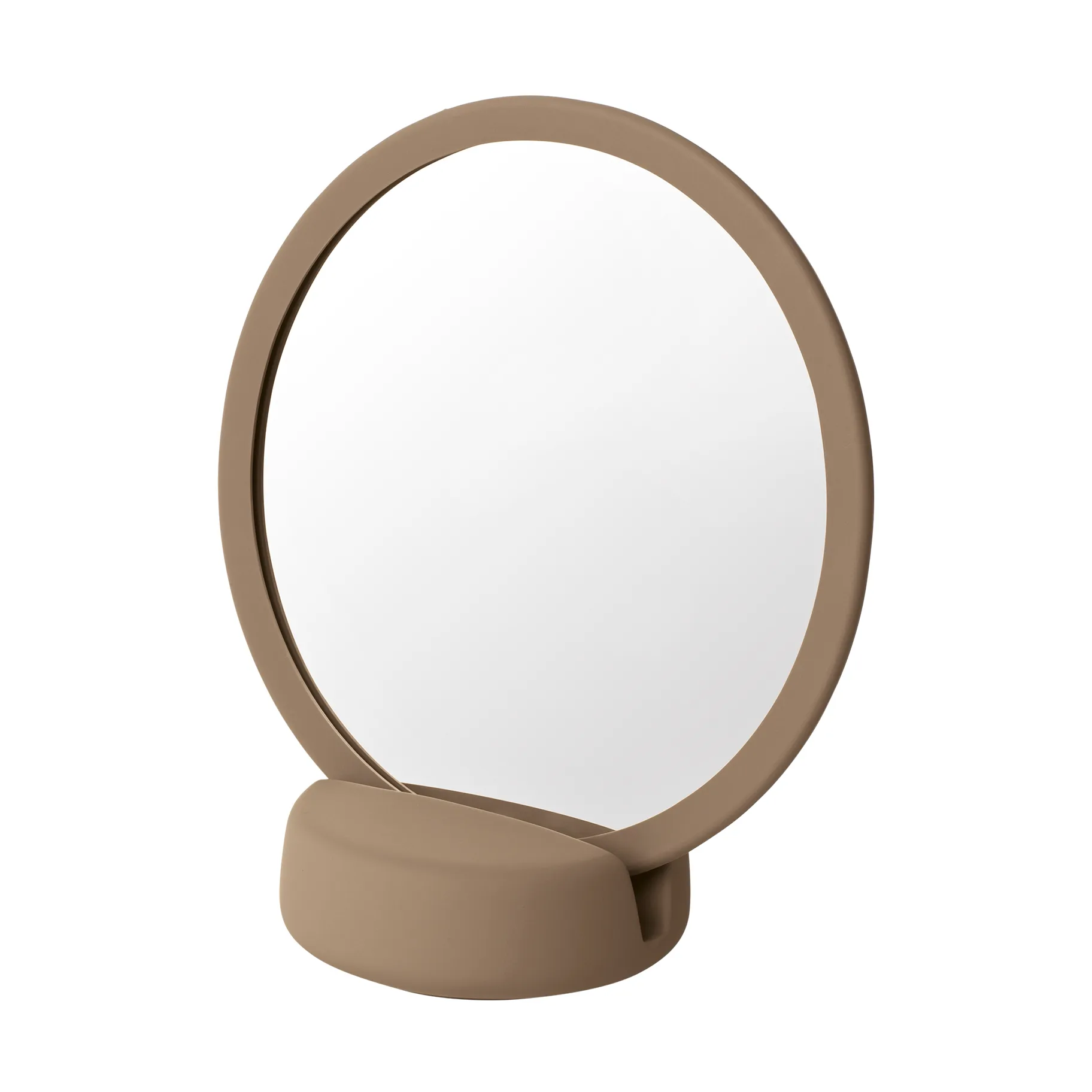 Sono Vanity speil keramikk Ø17 cm, Beige blomus