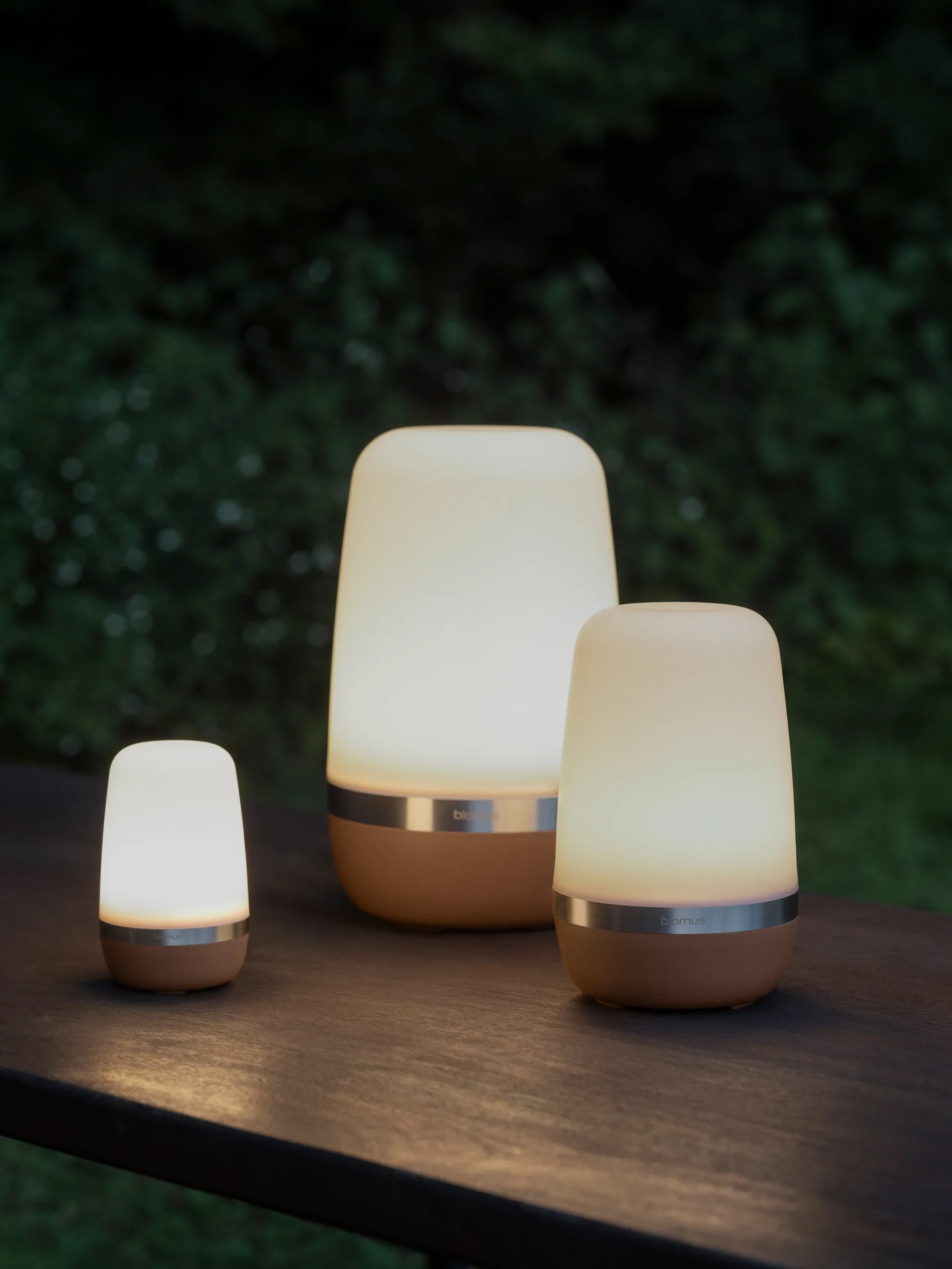 Spirit LED-lampe 35 cm, Mocha mousse blomus