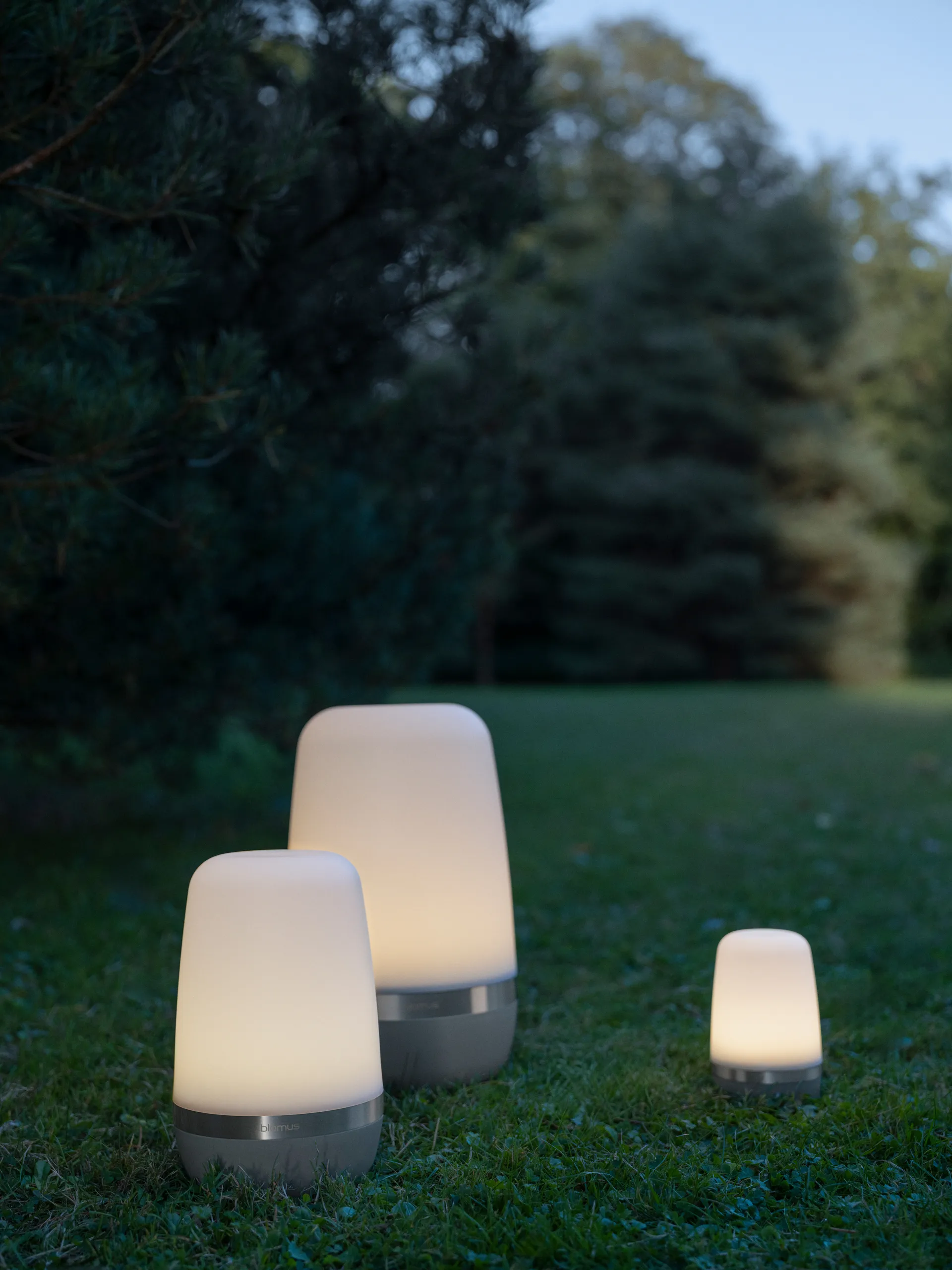 Spirit LED-lampe L 25 cm, Pine gray blomus