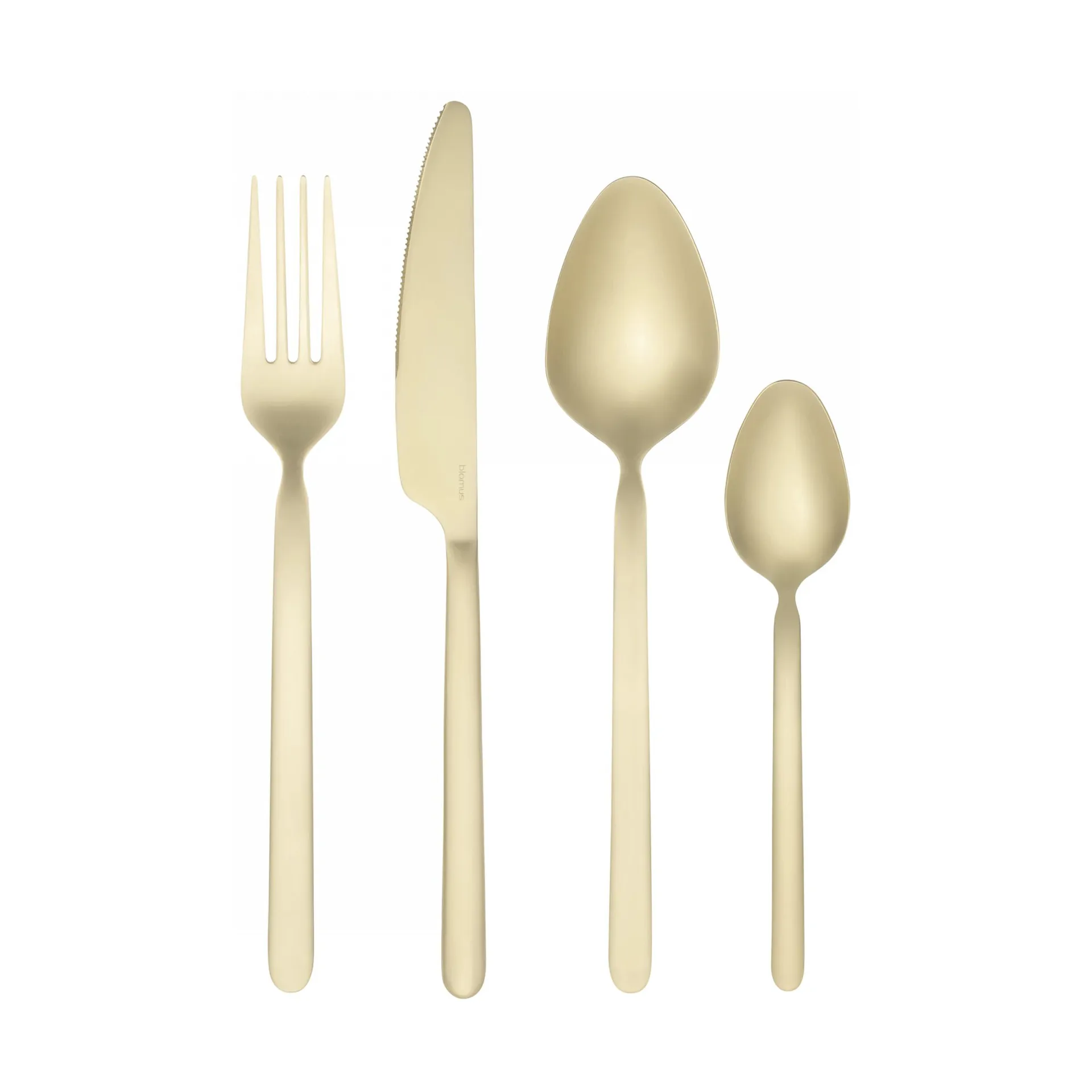 STELLA bestikksett champagne, 16 deler blomus