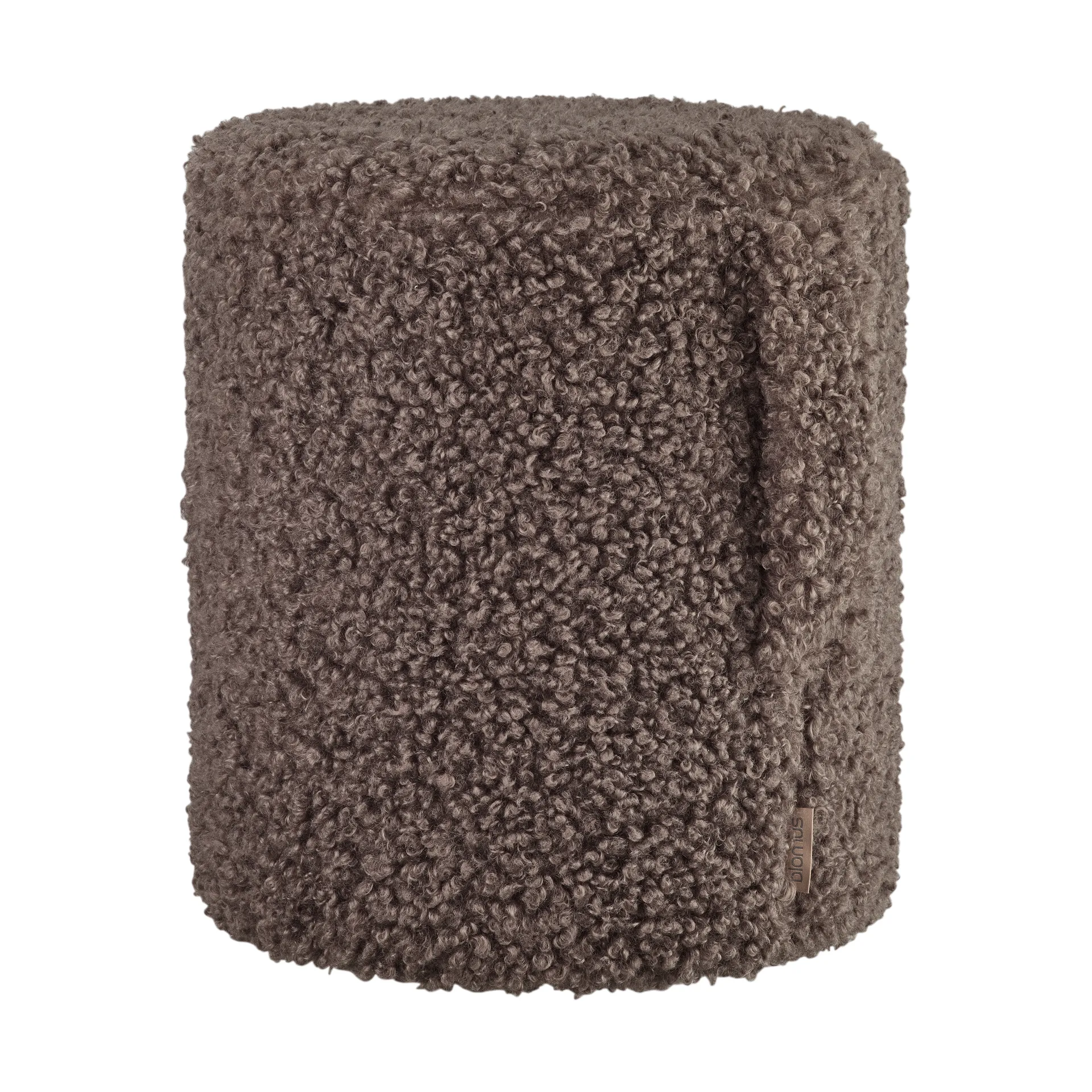 Teddy sittepuff, Espresso, Ø35x40 cm blomus