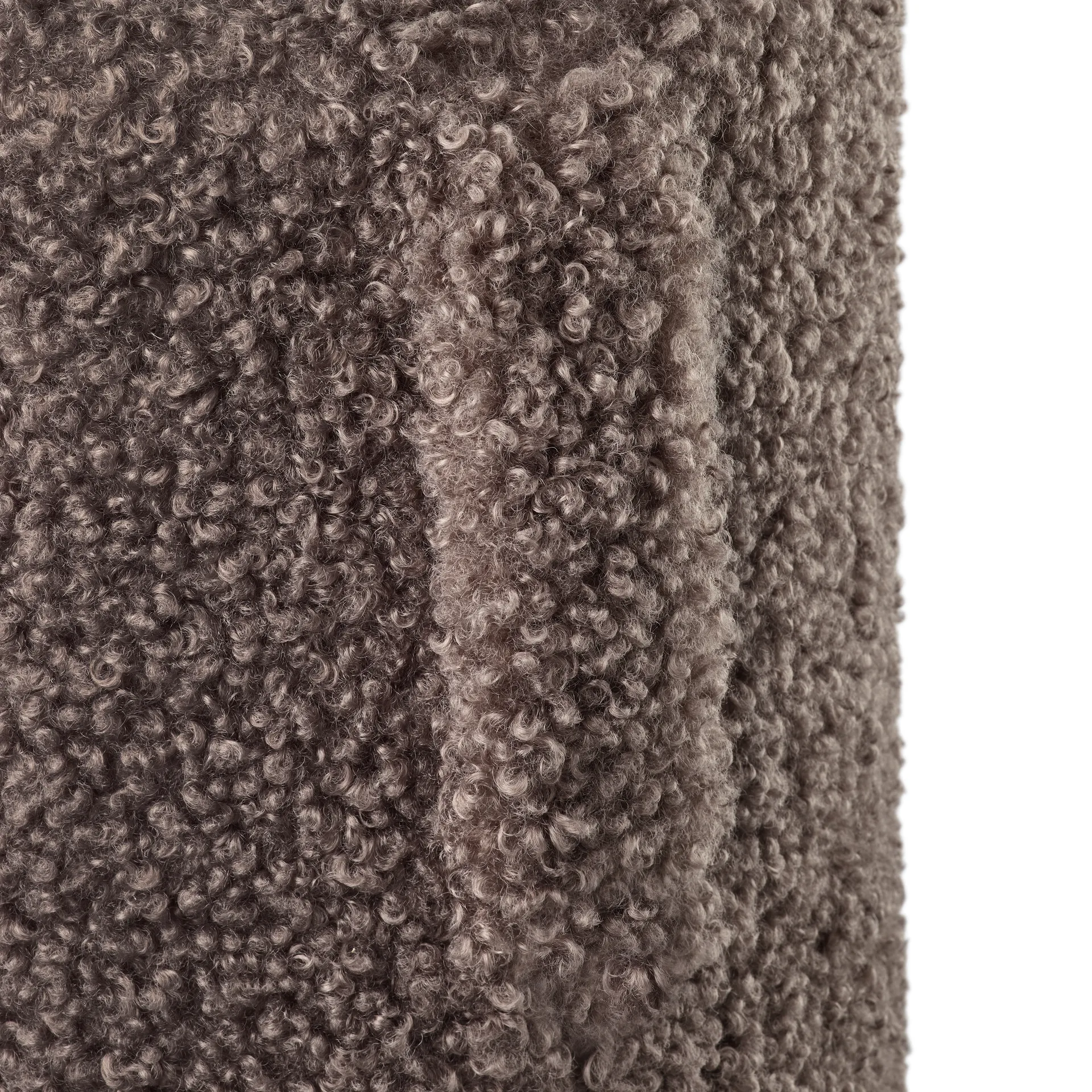 Teddy sittepuff, Espresso, Ø35x40 cm blomus