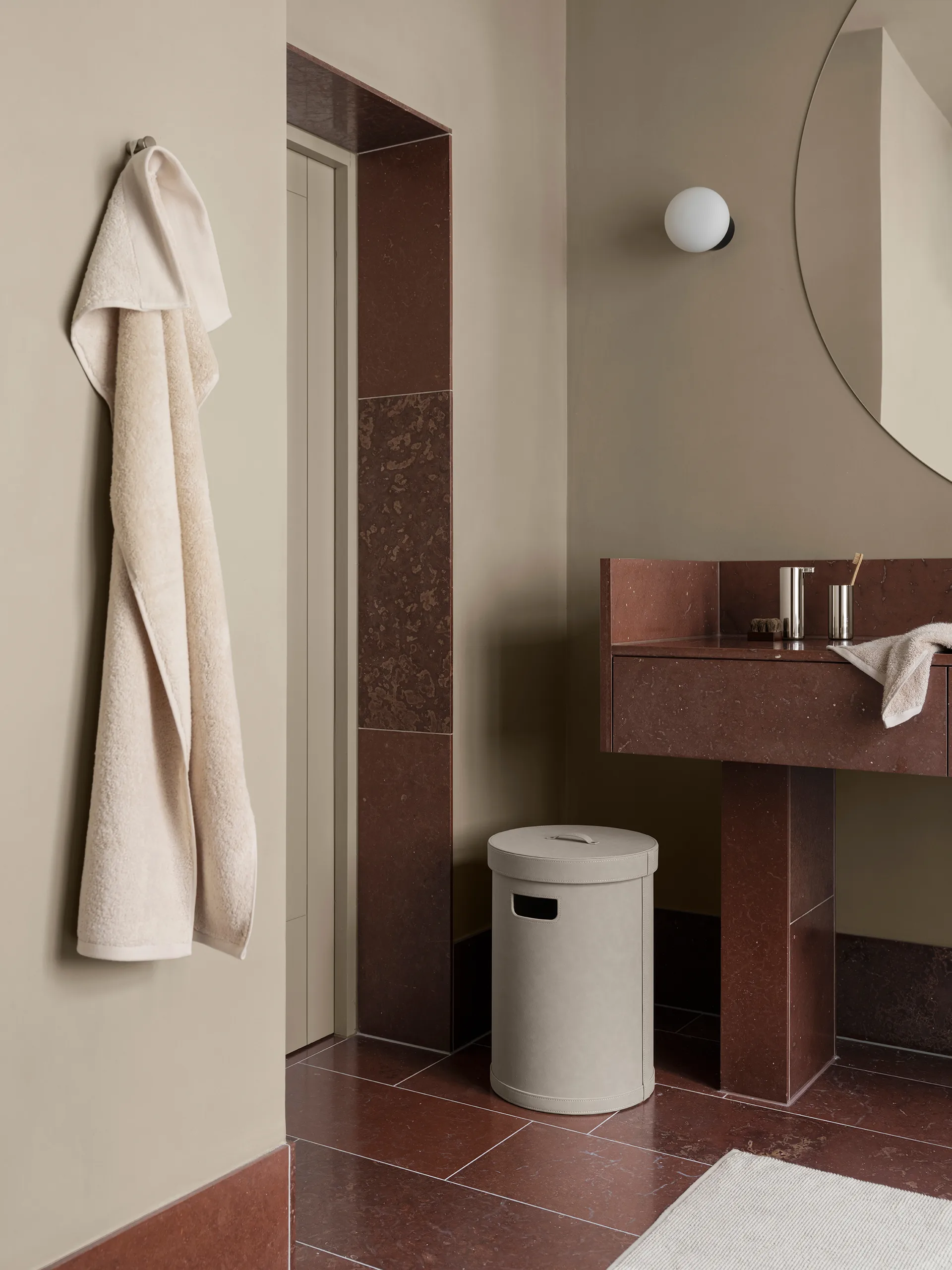 Tuyo baderomsmatte, Moonbeam, 60x100 cm blomus