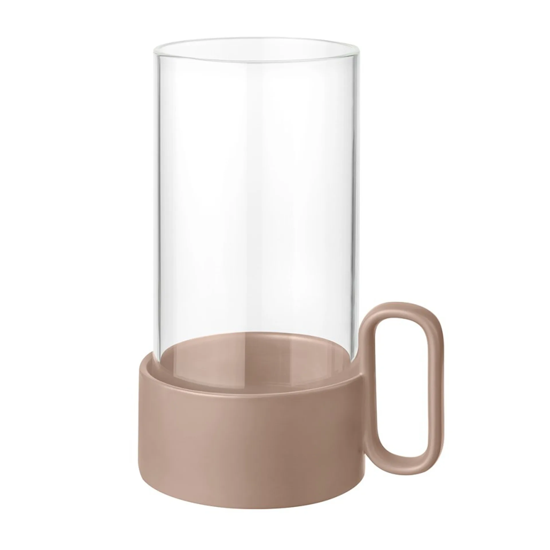 Yuragi stormlykt 21 cm, Terracotta blomus