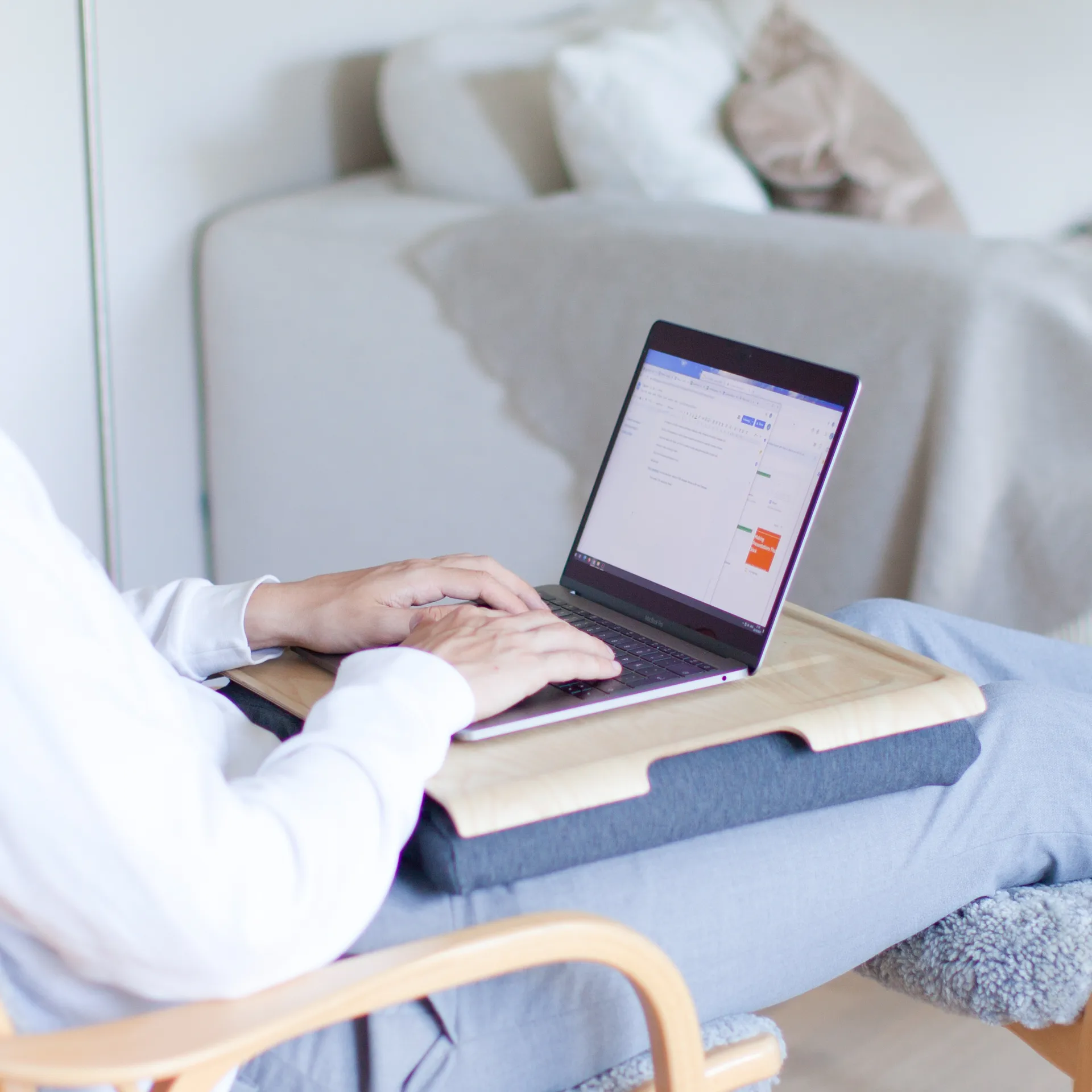 Bosign knepute, Ask-grå Bosign