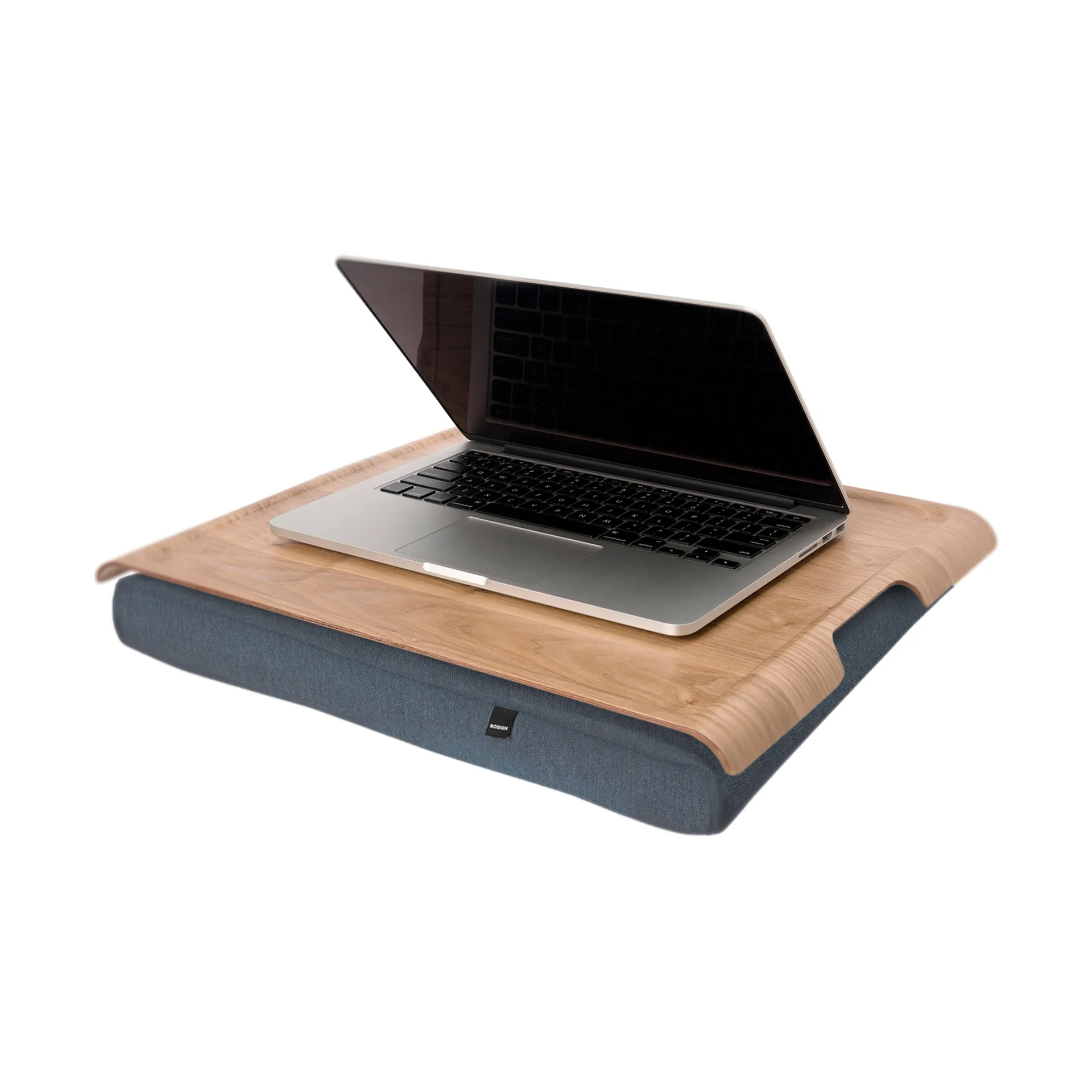 Bosign knepute, Pilträ - salt og pepper grå Bosign