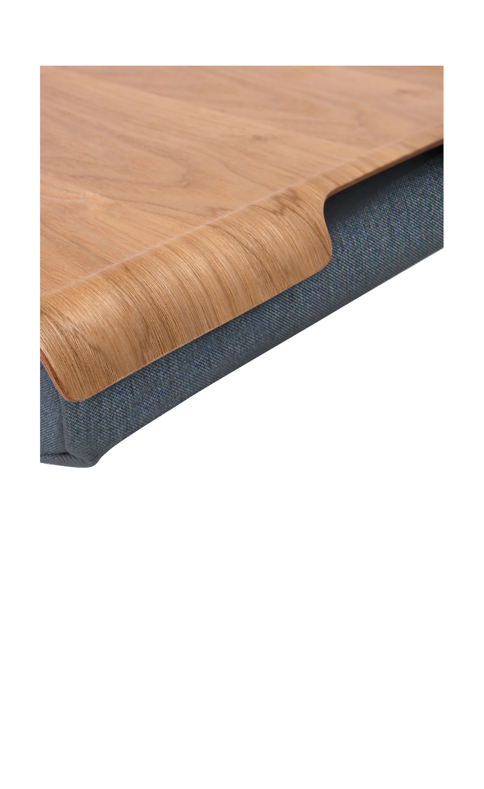 Bosign knepute, Pilträ - salt og pepper grå Bosign