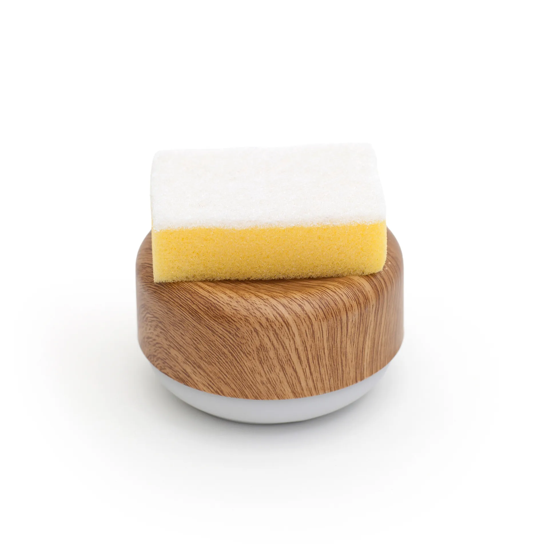 Bosign oppvaskmiddelpumpe, Lyst Tretrykk/Lysegrå Bosign