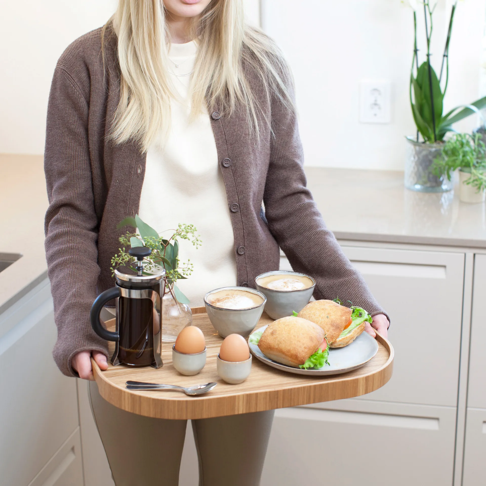 Bosign serveringsbrett curvline large 34 x 47 cm, Pil Bosign