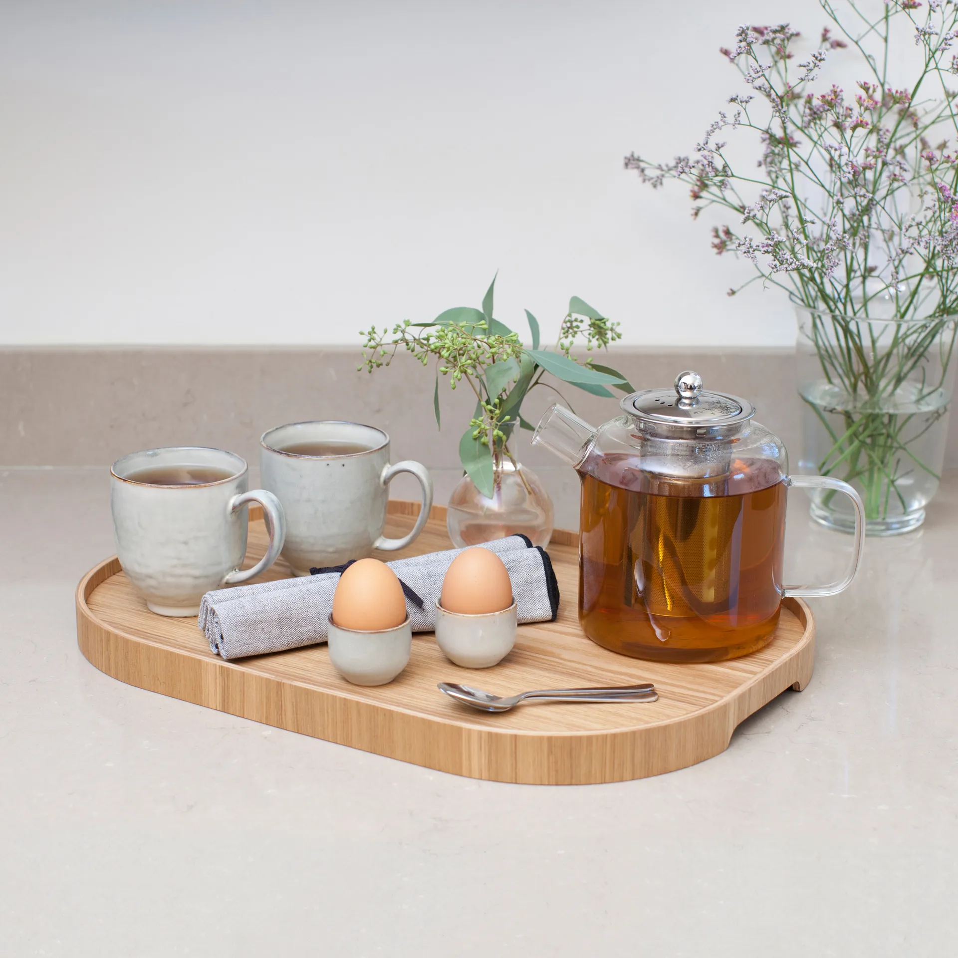 Bosign serveringsbrett curvline large 34 x 47 cm, Pil Bosign