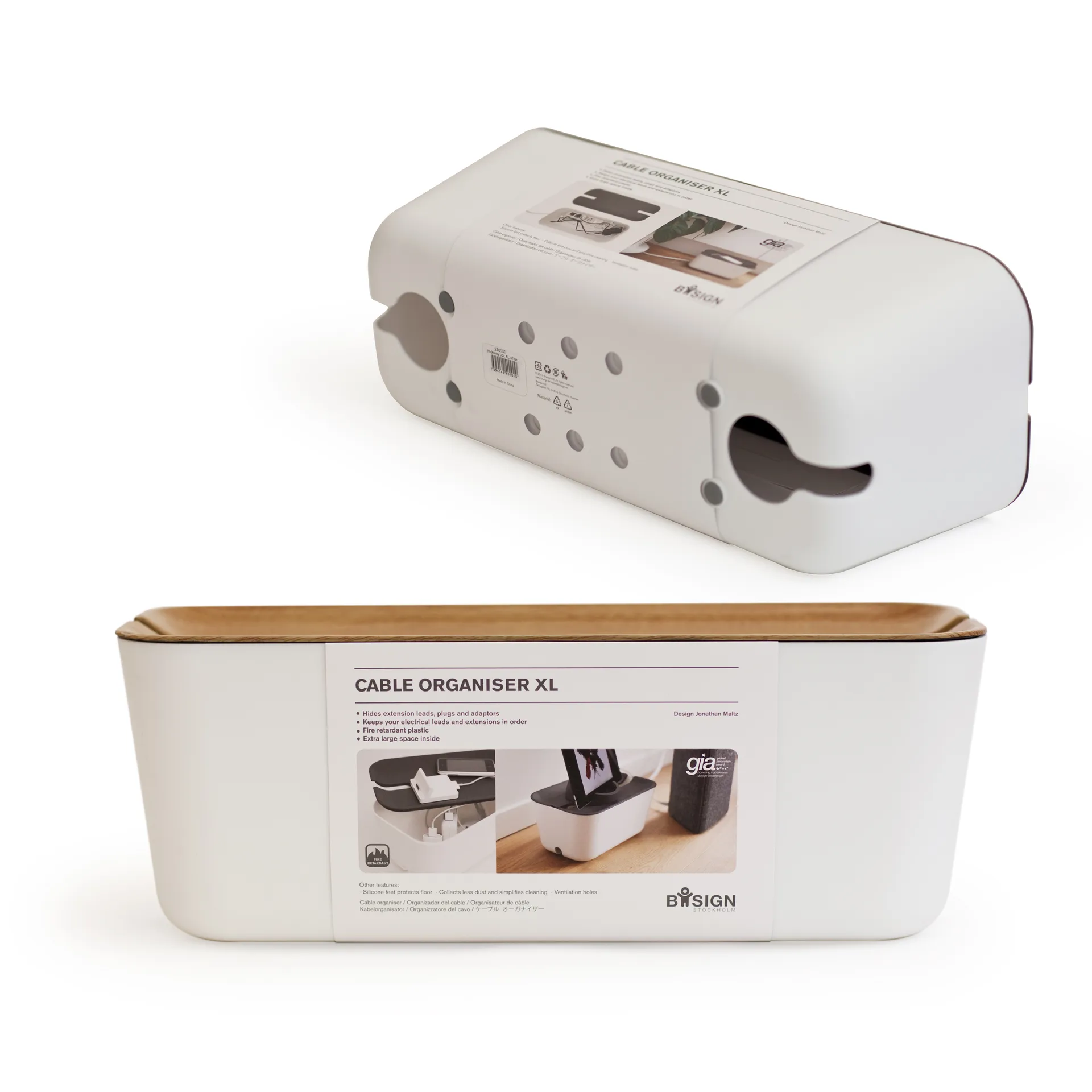 Cable Organiser XL, tretrykk Bosign