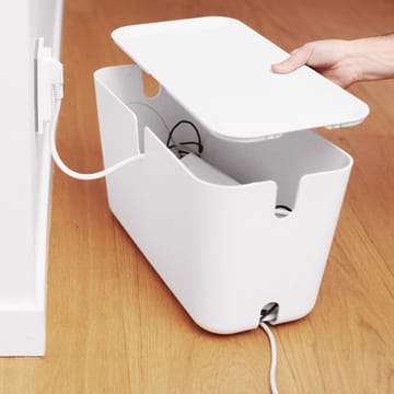 Cable Organiser XXL kabelsamler - Hvit-hvit - Bosign