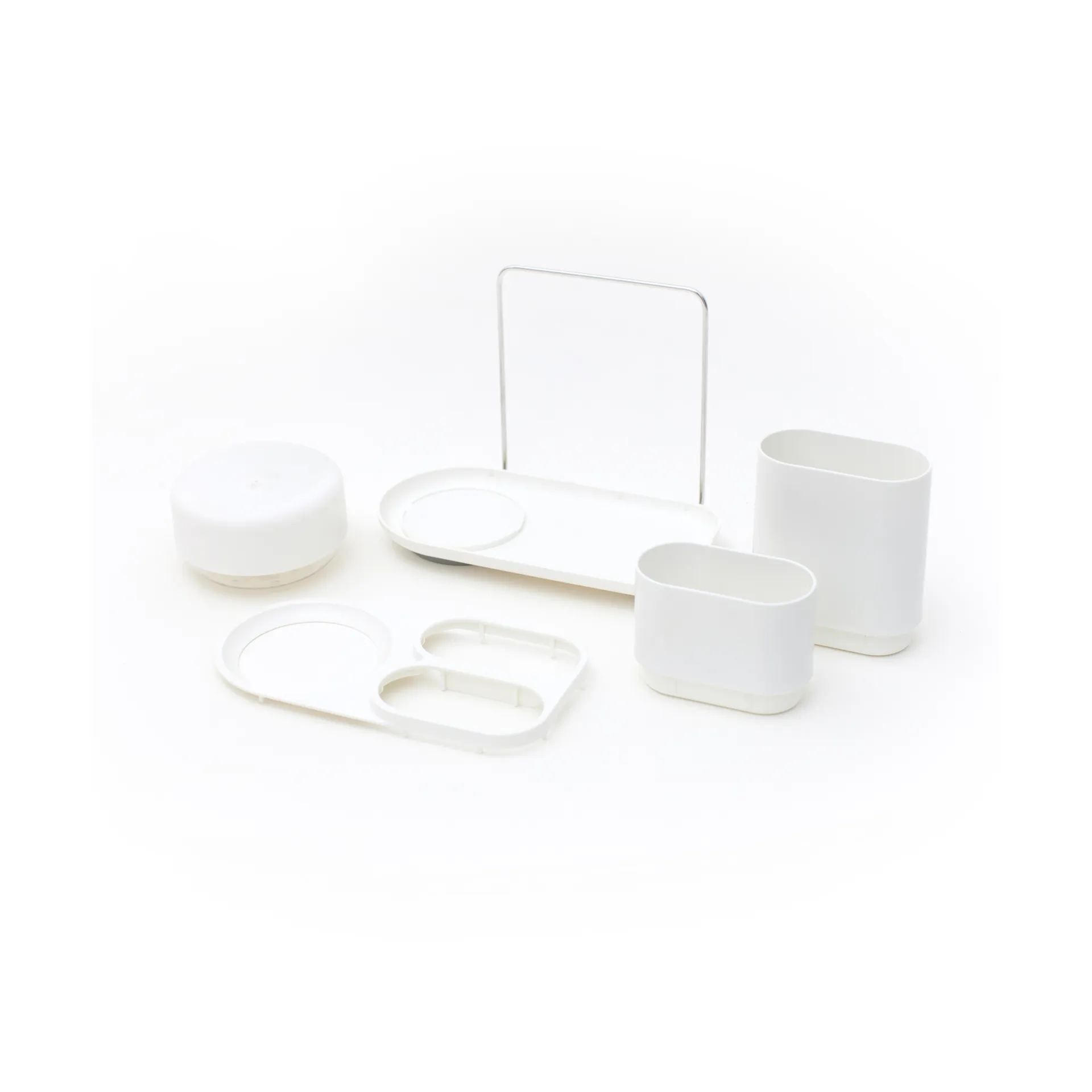 Do-Dish Caddy PLUS oppvaskmiddelspumpe med oppbevaring, Mørkt tre Bosign