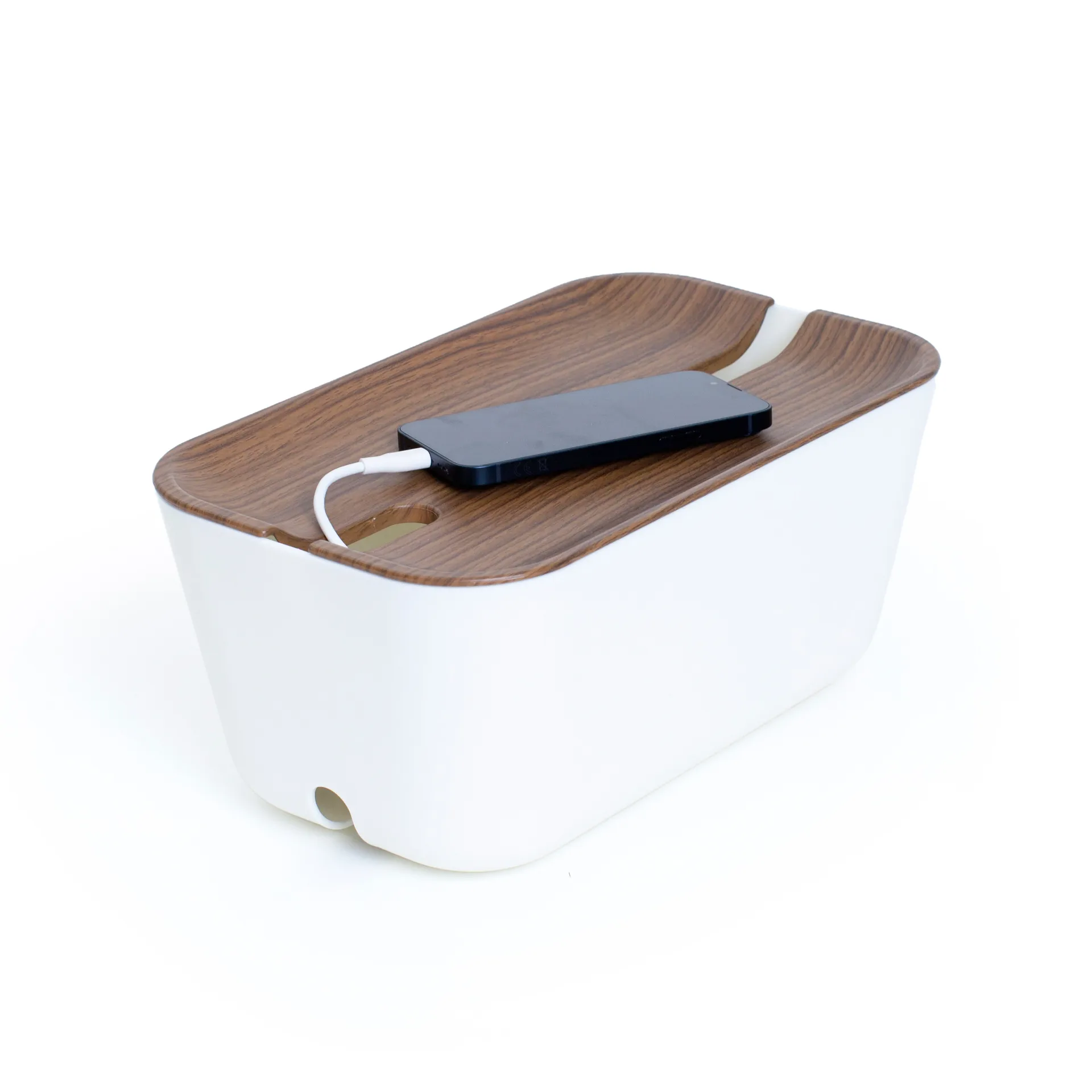 Kabelordner M, Mørk tredekor Bosign