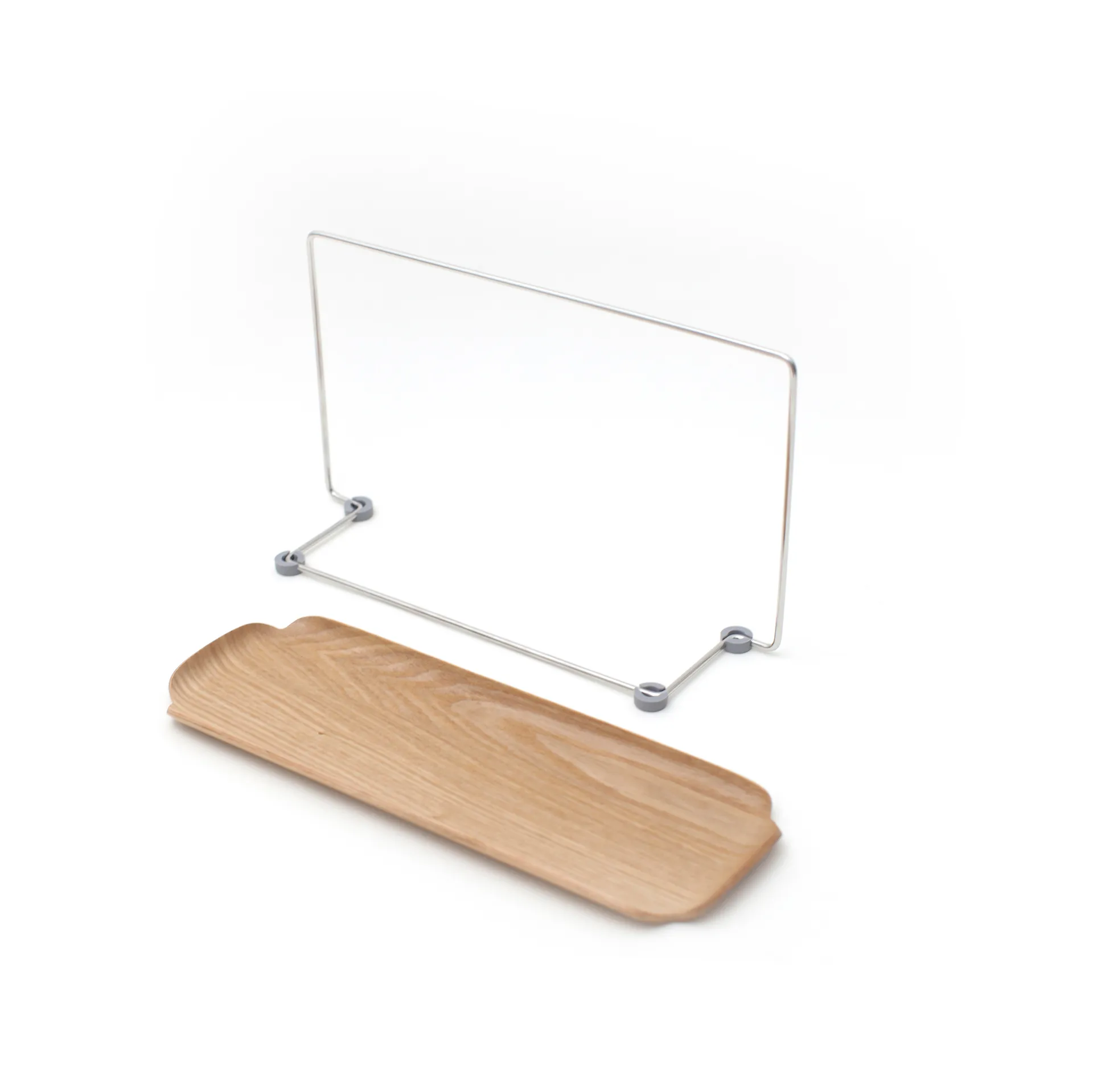 LEAF oppvaskstativ med klutholder, Piltre-rustfritt stål Bosign