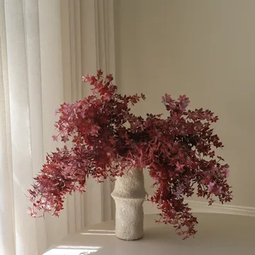 Burgundy Maple Branch kunstig bukett - 107 cm, 4 stk - Botané