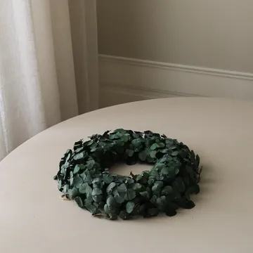 Eucalyptus Wreath krans - Green, Ø40 cm - Botané