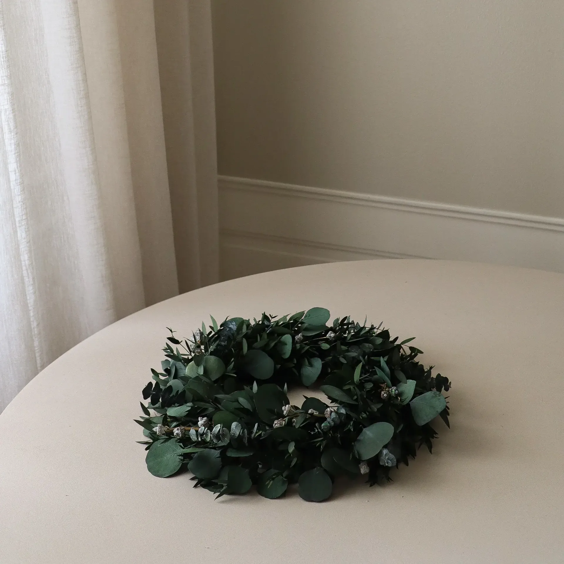 Eucalyptus Wreath krans, Green mixed, Ø40 cm Botané