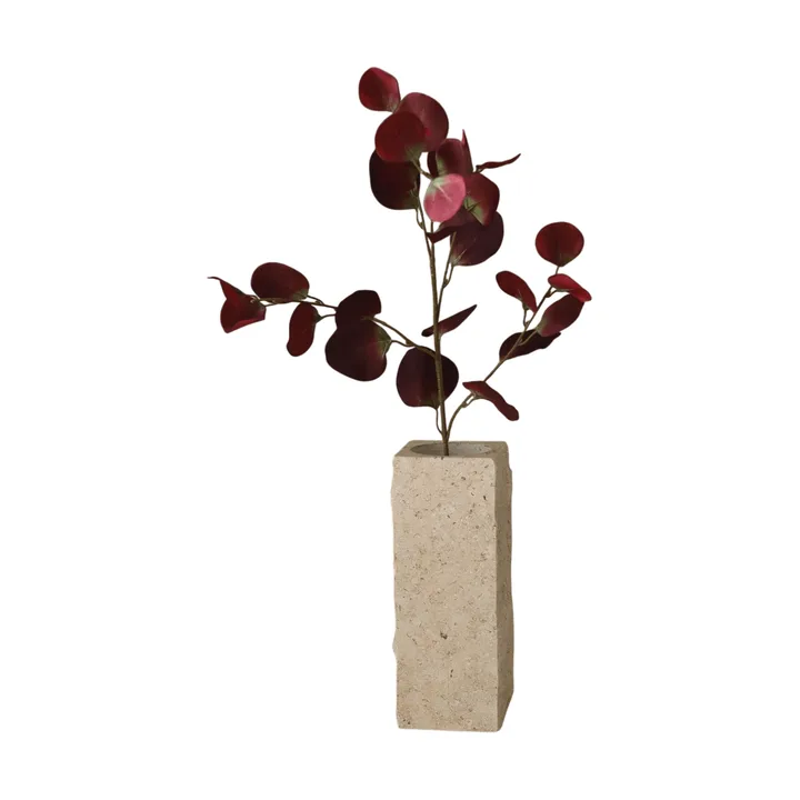 Eukalyptus kunstig kvist - Burgundy, 84 cm - Botané