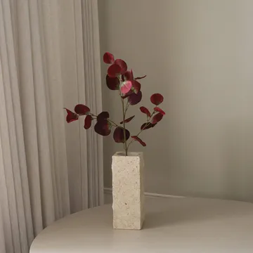 Eukalyptus kunstig kvist - Burgundy, 84 cm - Botané