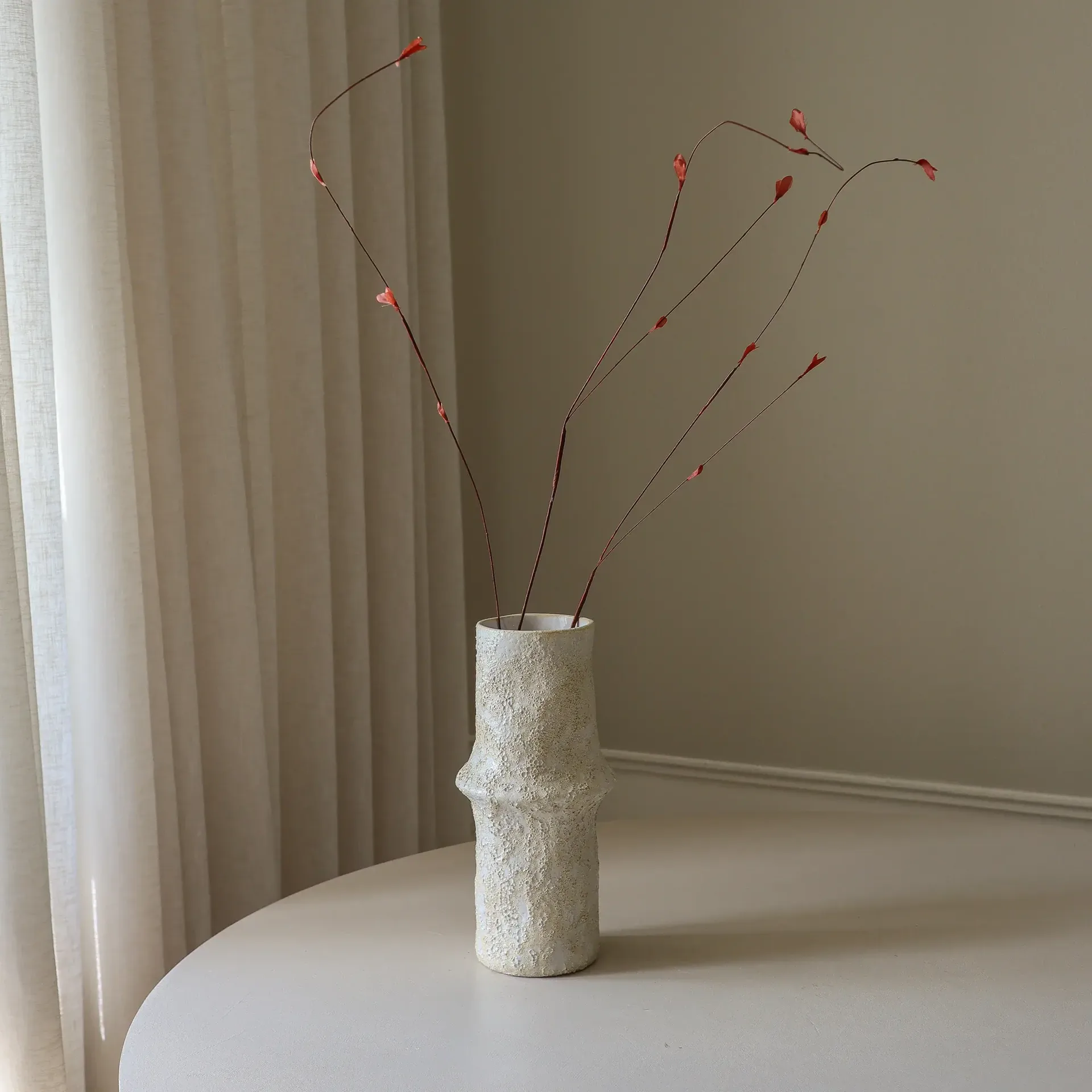Hanging Willow Branch kunstig bukett, Hengende pilkvist, 120 cm Botané