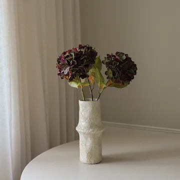 Hortensia kunstig blomst - Dempet lilla, 60 cm, 1 stk - Botané