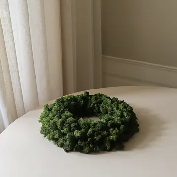 Moss Wreath mosekrans - Green, Ø40 cm - Botané