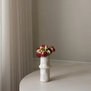 Roser kunstig bukett - Mini, rød 10 stk - Botané