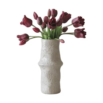 Tulipaner mixet kunstig bukett - Lilla, 20 stk - Botané