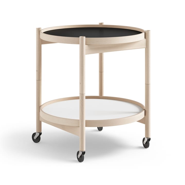 Bølling Tray Table model 50 rullebord - base, ubehandlet bøkestativ - Brdr. Krüger