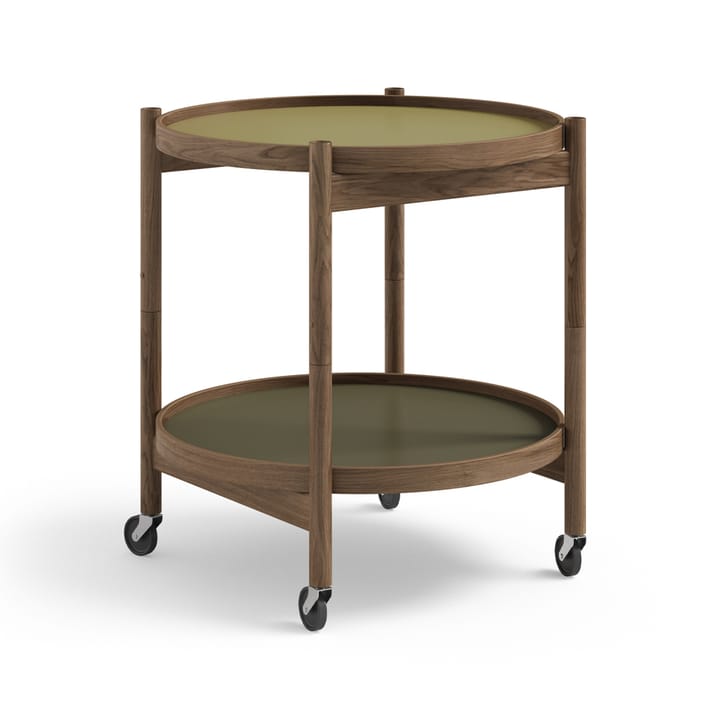 Bølling Tray Table model 50 rullebord - leaf, røykoljet eikestativ - Brdr. Krüger