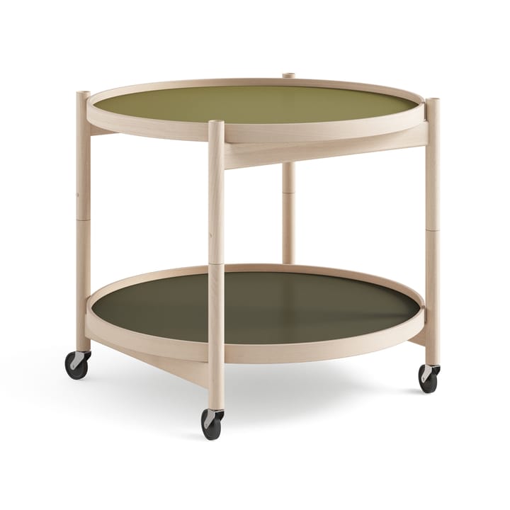 Bølling Tray Table model 60 rullebord - leaf, ubehandlet bøkestativ - Brdr. Krüger