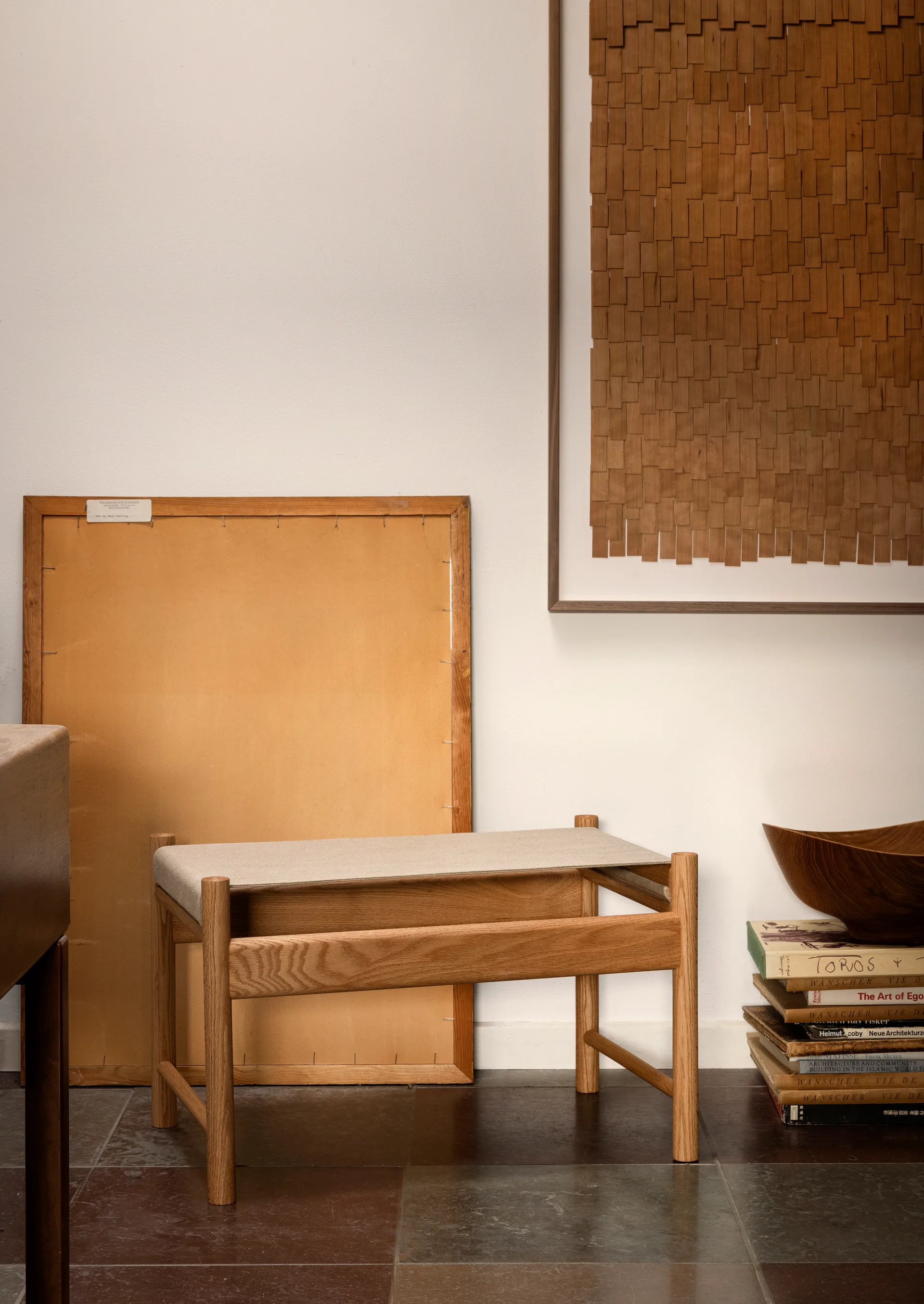 HB krakk, Oljet eik-canvas Brdr. Krüger