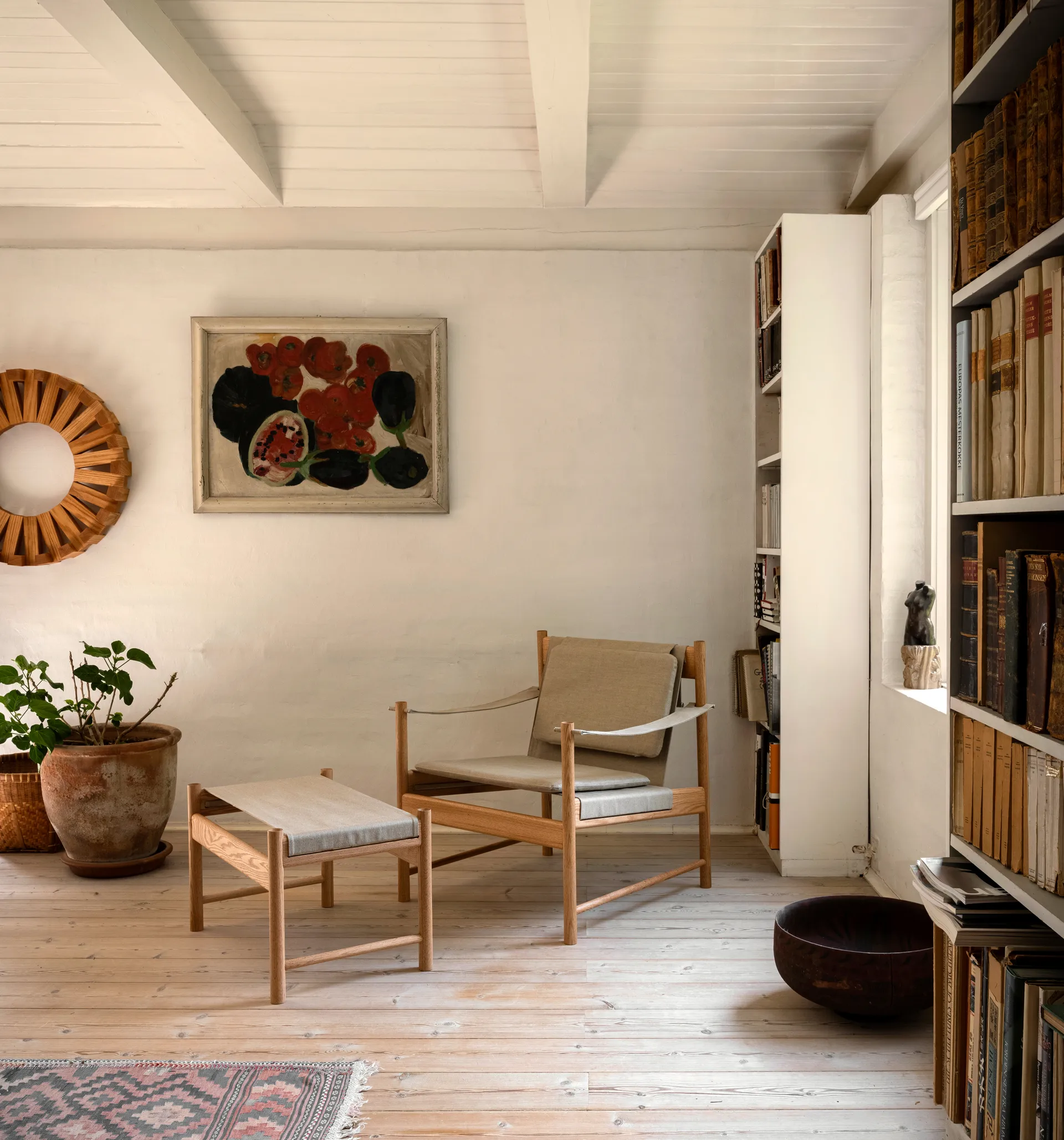 HB krakk, Oljet eik-canvas Brdr. Krüger