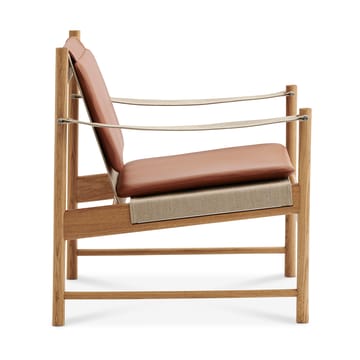 HB loungestol - Oljet eik-skinn Brandy - Brdr. Krüger