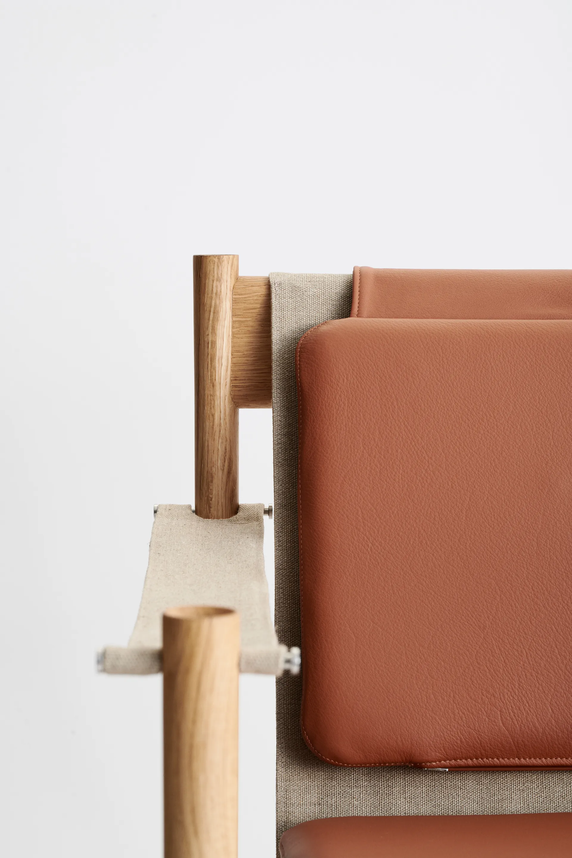 HB loungestol, Oljet eik-skinn Brandy Brdr. Krüger