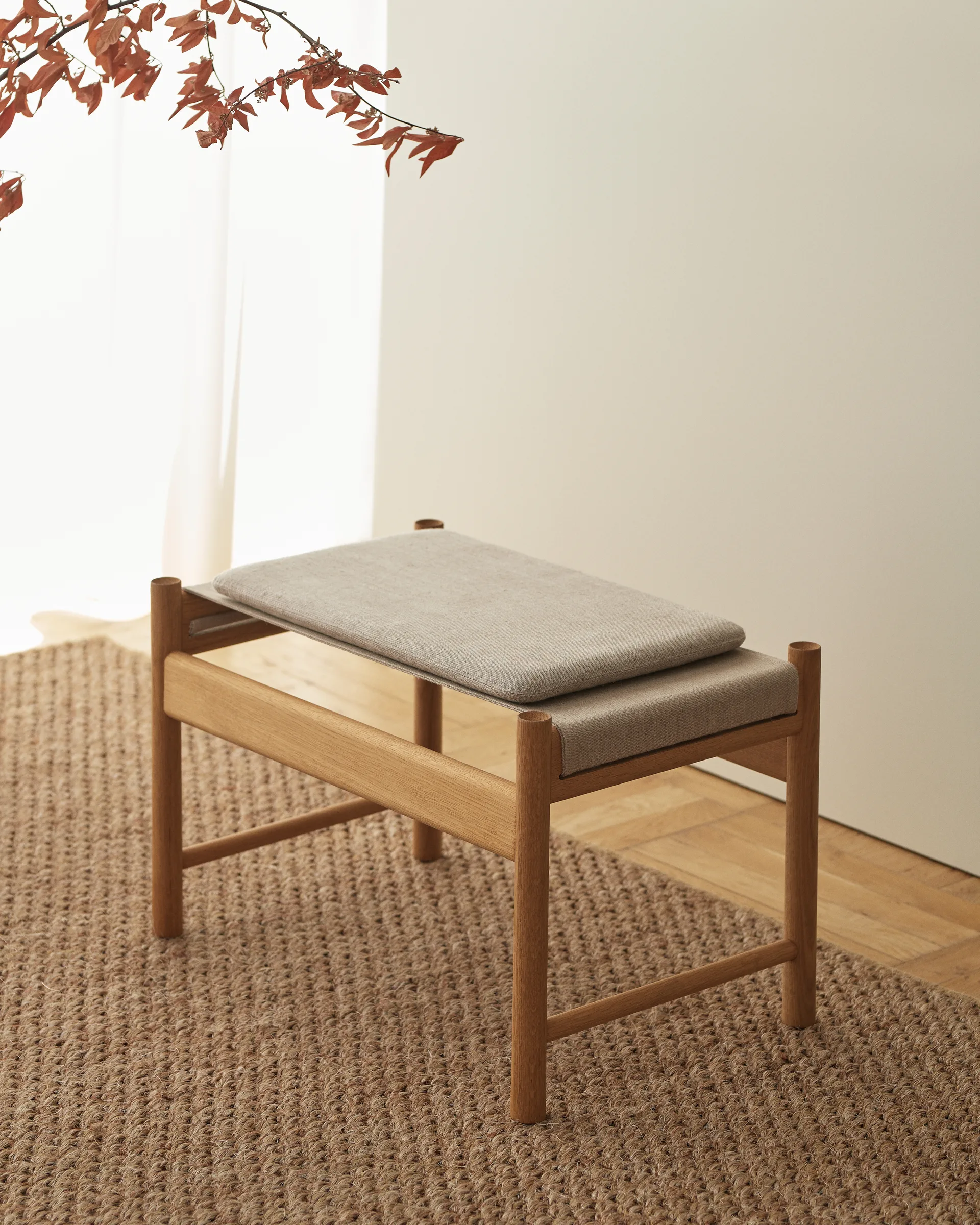 HB pute 35 x 60 cm, Canvas natur Brdr. Krüger