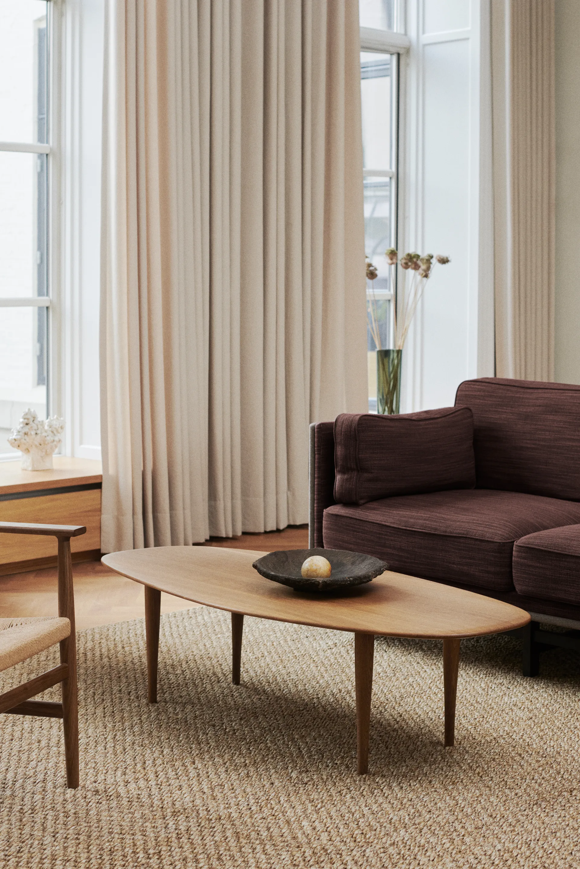 Jari salongbord 58 x 130 cm, Røykoljet eik Brdr. Krüger