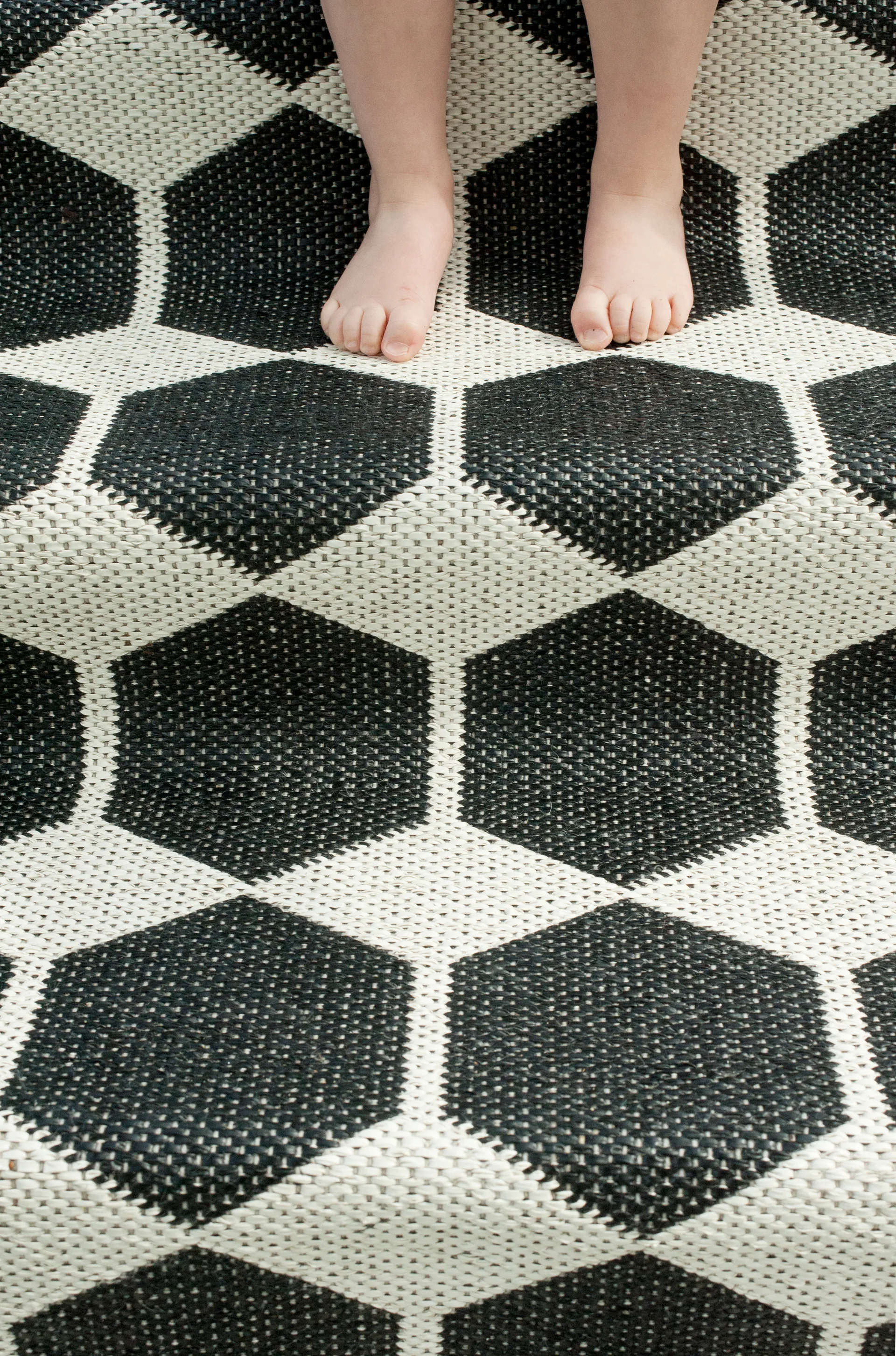 Anna gulvteppe midnattsblått, 70x200 cm Brita Sweden