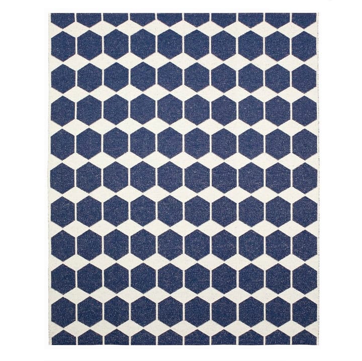 Anna gulvteppe midnattsblått stort - 150x200 cm - Brita Sweden