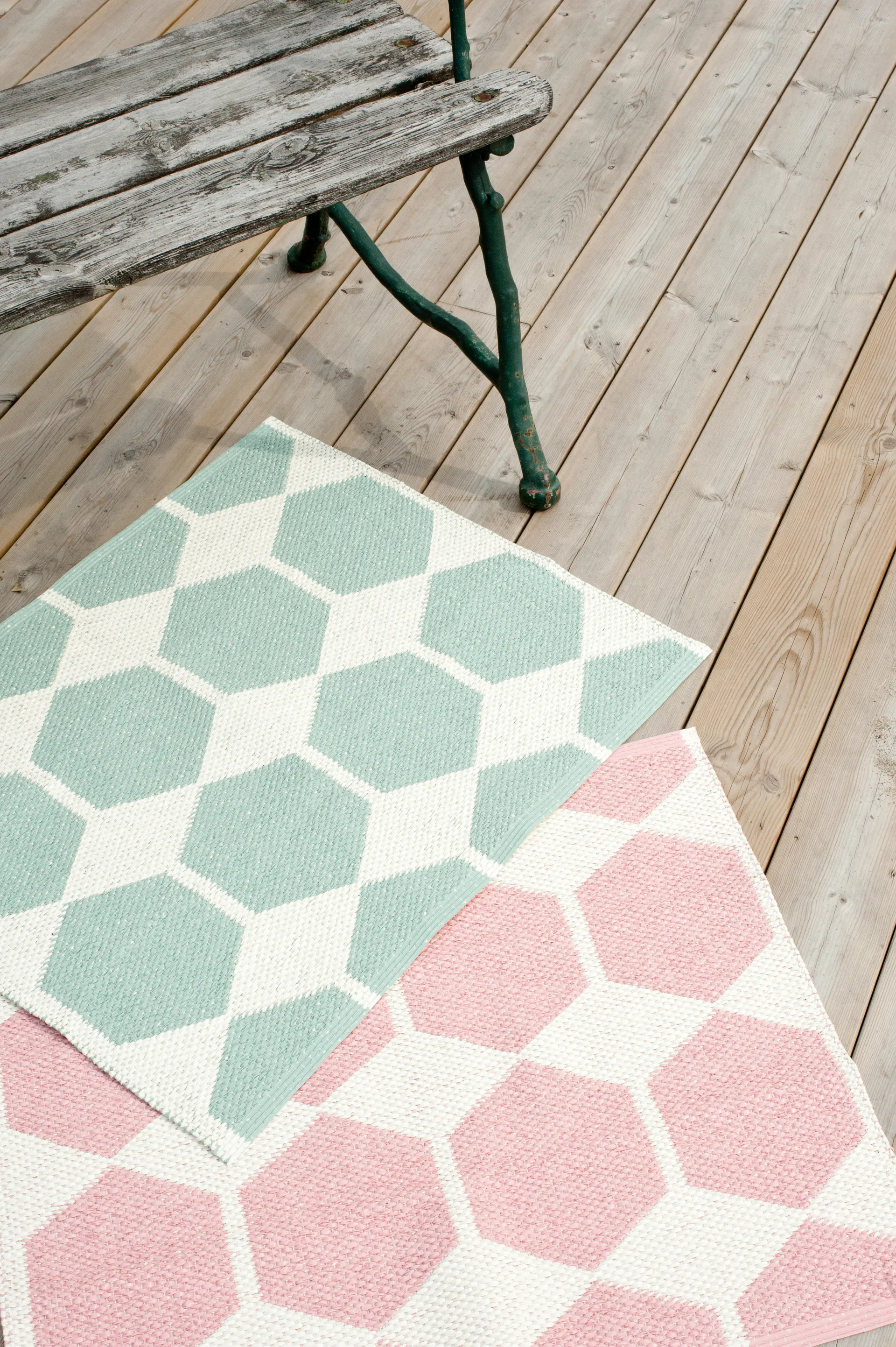 Anna rosa gulvteppe, 70x100 cm Brita Sweden